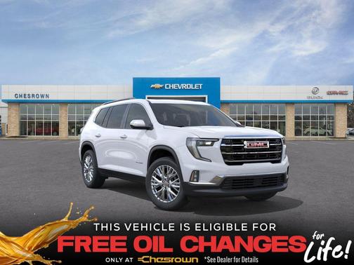 Summit White 2026 GMC Acadia Elevation FWD