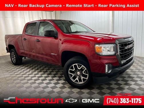 Cayenne Red Tintcoat 2021 GMC Canyon AT4