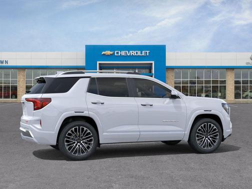 Glacier White Tricoat 2026 GMC Terrain Denali