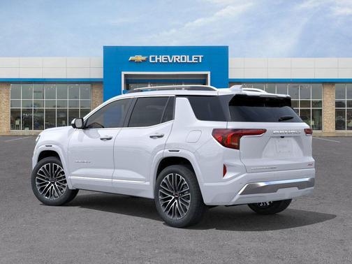 Glacier White Tricoat 2026 GMC Terrain Denali