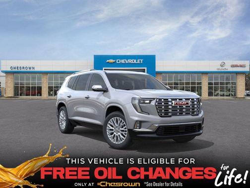 Sterling Metallic 2026 GMC Acadia Denali