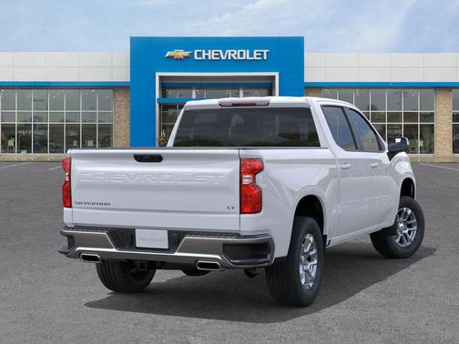 Summit White 2026 Chevrolet Silverado 1500 LT