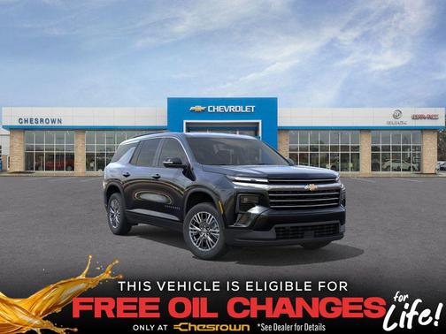 Mosaic Black Metallic 2026 Chevrolet Traverse LT