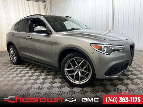 Stromboli Gray Metallic 2018 Alfa Romeo Stelvio Ti Sport