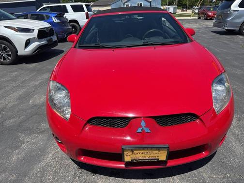 Red 2007 Mitsubishi Eclipse Spyder GS