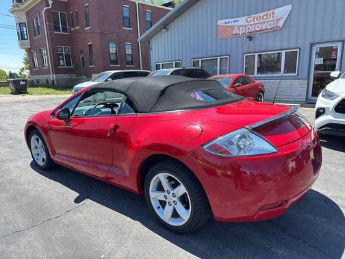 Red 2007 Mitsubishi Eclipse Spyder GS