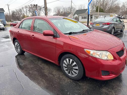 Barcelona Red Metallic 2010 Toyota Corolla LE