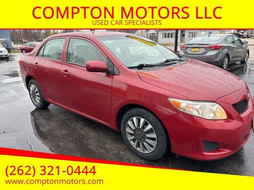 Barcelona Red Metallic 2010 Toyota Corolla LE Sedan