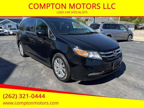 Crystal Black Pearl 2015 Honda Odyssey EX-L