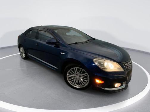 Deep Sea Blue Metallic 2011 Suzuki Kizashi Sport SLS