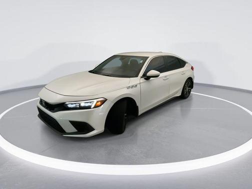 Platinum White Pearl 2024 Honda Civic LX