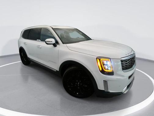 Glacial White Pearl 2021 Kia Telluride SX