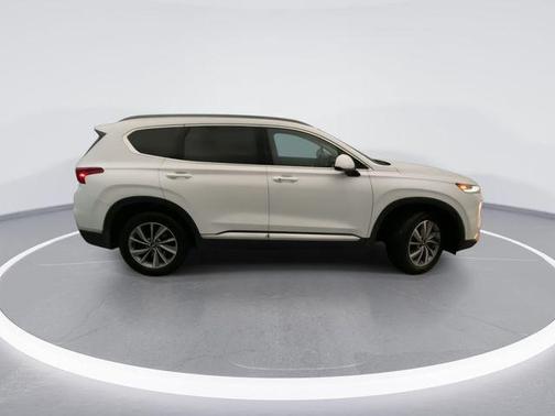 Quartz White 2019 Hyundai SANTA FE SEL Plus 2.4