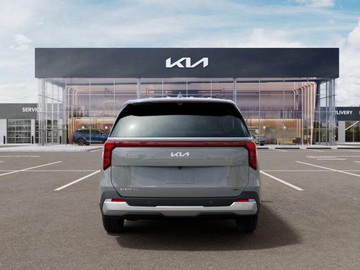 Ceramic White 2026 Kia Carnival Hybrid EX