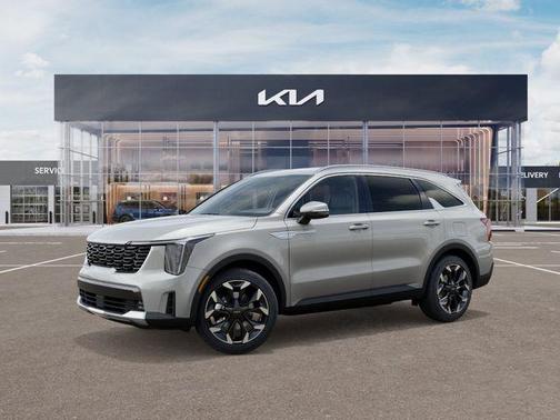 Ivory Silver 2026 Kia Sorento EX