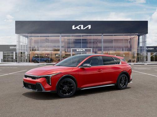 Currant Red 2026 Kia K4 GT-Line Turbo