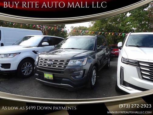 Gray 2017 Ford Explorer XLT