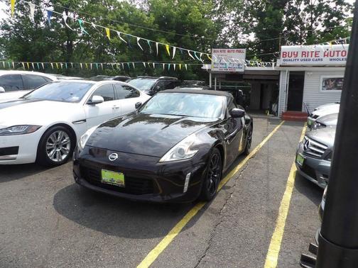 Burgundy 2016 Nissan 370Z Touring Sport