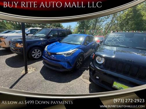 Blue 2018 Toyota C-HR XLE 4dr Crossover