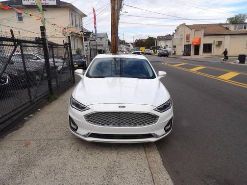 White 2020 Ford Fusion Titanium