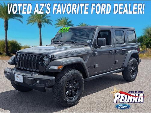 Granite Crystal Metallic Clearcoat 2021 Jeep Wrangler Willys