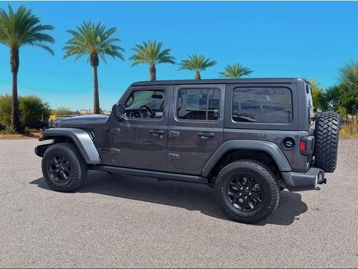 Granite Crystal Metallic Clearcoat 2021 Jeep Wrangler Willys