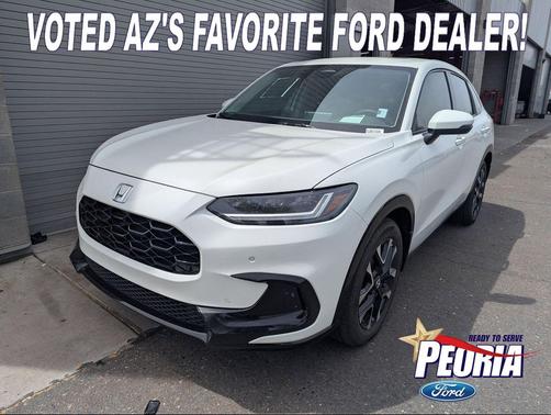 Platinum White Pearl 2026 Honda HR-V EX-L