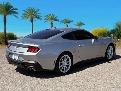 Iconic Silver Metallic 2025 Ford Mustang GT Premium