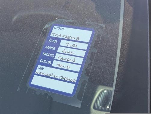 2021 GMC Canyon Elevation