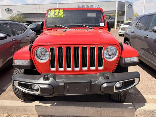 Firecracker Red 2023 Jeep Wrangler 4-Door Sahara 4x4