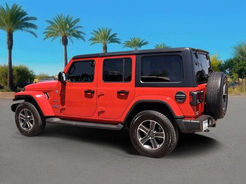 Firecracker Red 2023 Jeep Wrangler 4-Door Sahara 4x4
