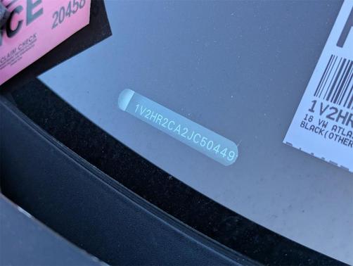 2018 Volkswagen Atlas 3.6L Launch Edition