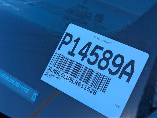 2020 Lincoln MKZ Hybrid Reserve