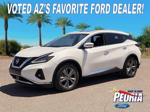 Pearl White Tricoat 2019 Nissan Murano Platinum