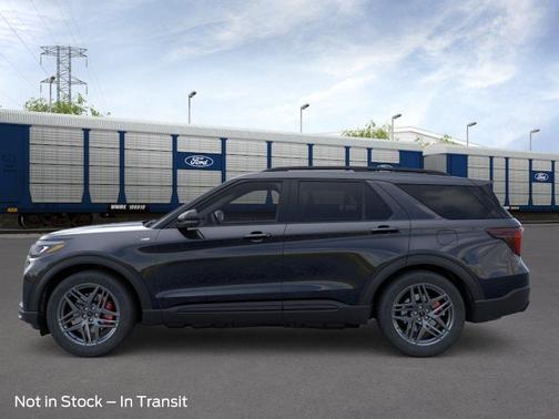 Agate Black Metallic 2026 Ford Explorer ST-Line