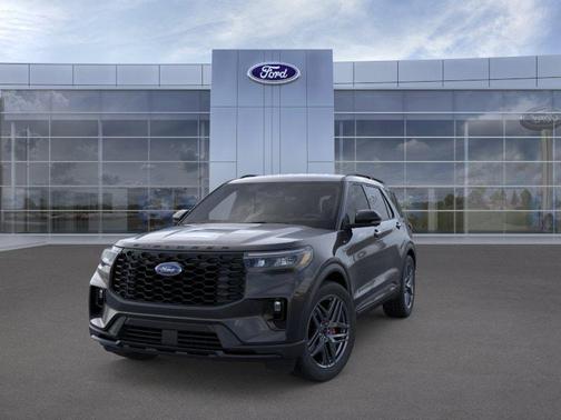 Agate Black Metallic 2026 Ford Explorer ST-Line