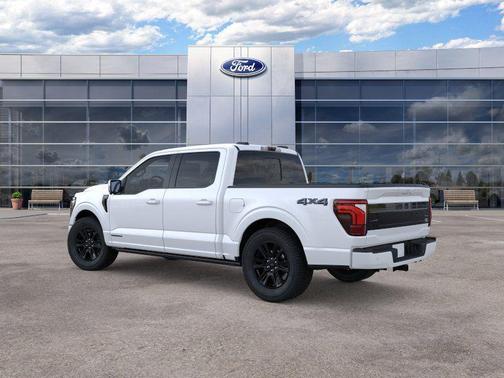 Star White Metallic Tri-Coat 2026 Ford F-150 Platinum