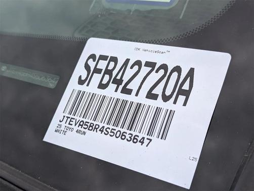 2025 Toyota 4Runner TRD Sport