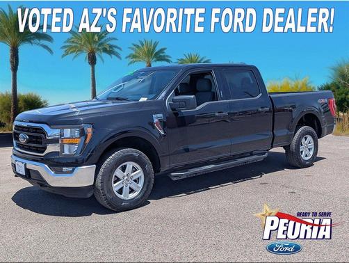 Agate Black Metallic 2023 Ford F-150 XLT