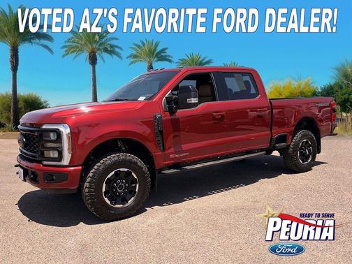 Ruby Red Metallic Tinted Clearcoat 2025 Ford F-250 Lariat