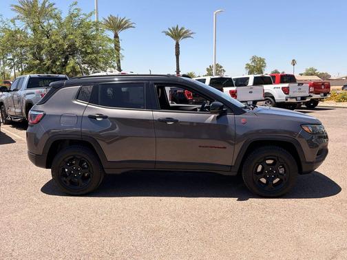 Gray 2024 Jeep Compass Trailhawk