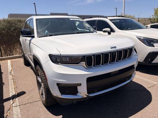 Bright White Clearcoat 2021 Jeep Grand Cherokee L Limited