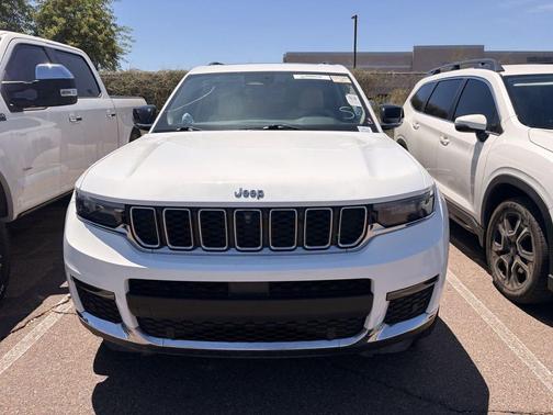 Bright White Clearcoat 2021 Jeep Grand Cherokee L Limited
