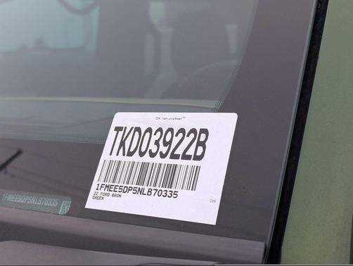 Green Metallic 2022 Ford Bronco Wildtrak