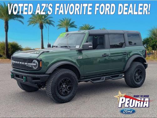 Green Metallic 2022 Ford Bronco Wildtrak