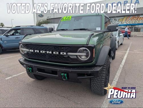 Green Metallic 2022 Ford Bronco Wildtrak