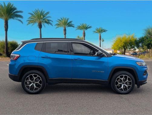 Hydro Blue Pearlcoat 2025 Jeep Compass Limited