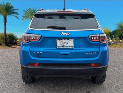 Hydro Blue Pearlcoat 2025 Jeep Compass Limited