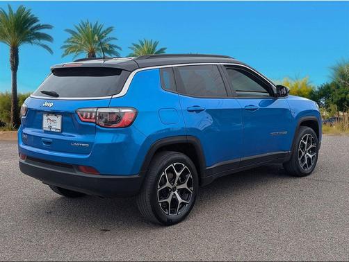 Hydro Blue Pearlcoat 2025 Jeep Compass Limited