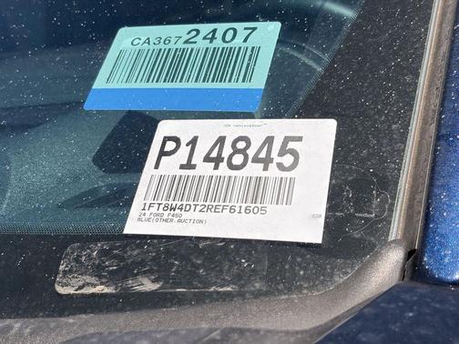 Antimatter Blue Metallic 2024 Ford F-450 Platinum
